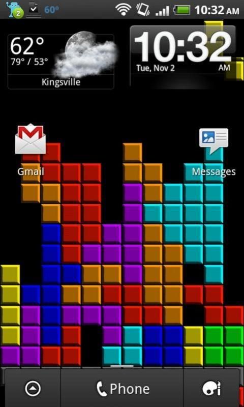 Tetris Android Live Wallpaper