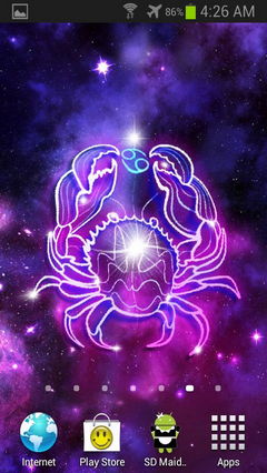 neon zodiac signs