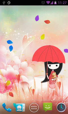 Red Shelter Android Live Wallpaper Play audio only on desktop option added, automatically mute wallpaper audio when not focused on desktop. phoneky