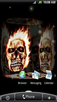 Fire Skull 3D
