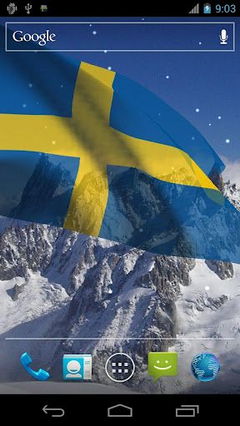 3D Sweden Flag