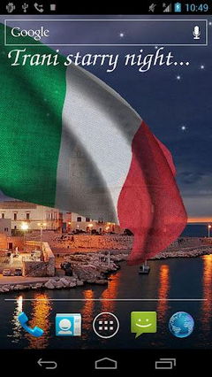 3D Italy Flag