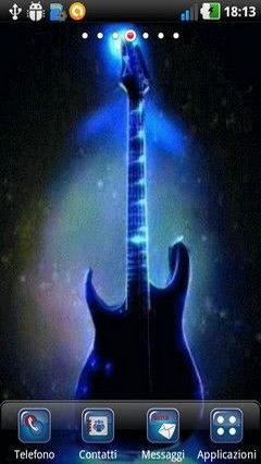 Cool Blue Guitar