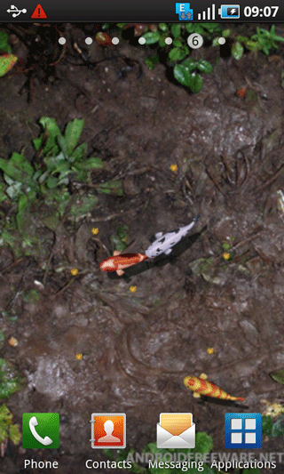 3d Koi Pond Android Live Wallpaper