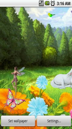 Fairy land animated