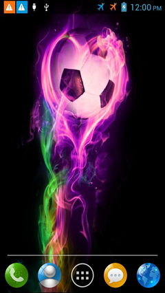 Fire soccer ball