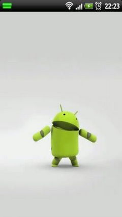 Dancing android
