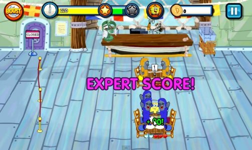 spongebob diner dash free online game