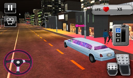 Play Big City Limo Car Driving Simulator Game