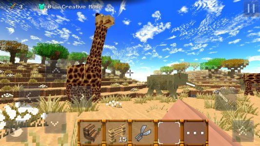 Savanna Craft Android Гра APK по