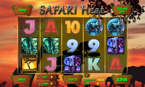 download game slot online safari heat