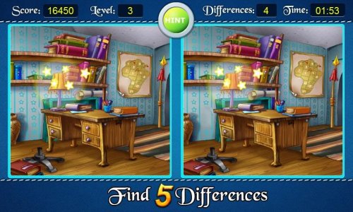 Find Five Differences Android Oyun APK (com.phoebe.fivediffex) phoebe ...