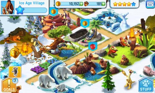 L Age De Glace Le Village Android Jeu Apk Com Gameloft Android Anmp Gloftiahm Par Gameloft Telecharger Sur Votre Mobile Depuis Phoneky