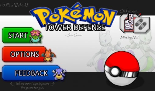 pokemon tower defense sam and dan