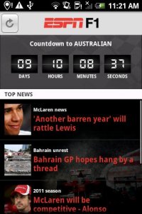 espnf1 mobile site