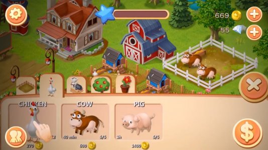 Happy Farm Candy Day Android Game Apk, Happy Farm 2