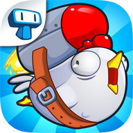 Chicken Toss - Crazy Chicken Launching Game