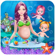 Mermaid trò chơi sinh em bé