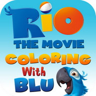 Rio: Coloring with Blu