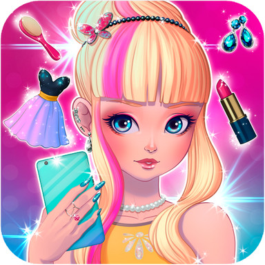 Rosa Salão de Maquiagem Princesa versão móvel andróide iOS apk