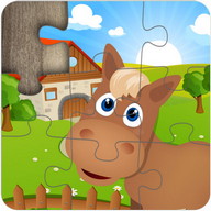 Farm Jigsaw Puzzles for kids & toddlers ???