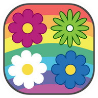 Twisted Flowers Match 3 Puzzle