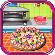 Yummy Fruit Pizza Cooking Game