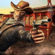 cinguettio cowboy occidentale 3D sheriff selvatico