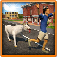 Crazy Goat in Town 3D