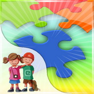 Kids Fill Puzzles
