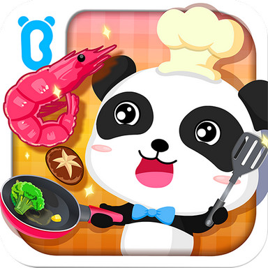 BEBÊ PANDA - FESTA DA COZINHA BABYBUS - JOGO DE FAZER COMIDA 