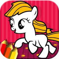 Pony Coloring For Toddlers