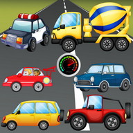 Puzzle pour enfants voitures
