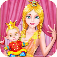 Queen Birth - Games for Girls