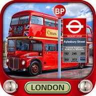 ロンドン市内バス駆動3D
