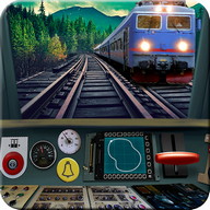 Train driving simulator