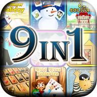 9 Fun Card Games - Solitaire, Gin Rummy, Mahjong