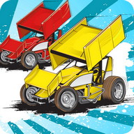 Dirt Racing Sprint Car Game 2