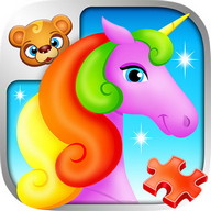 123 Kids Fun PUZZLE RED: Kids Jigsaw Puzzle Games