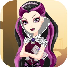 raven queen dress up game