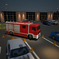 Truk Parkir 3D: Fire Truck