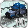 Winter Road Truck 3D