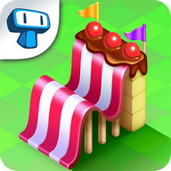 Candy Hills - Theme Park Simulator Clicker Game