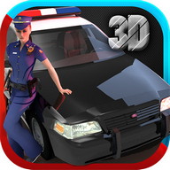 경찰 차 3D 시뮬레이터