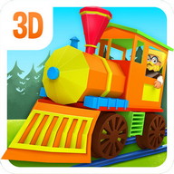 3D Fun Learning Toy Train Game For Kids & Toddlers