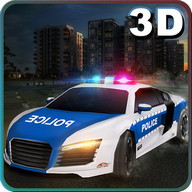 Conductor City Police Car Sim