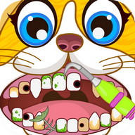 Animal Pets Dentist Office - Puppy Kitty Pet Game