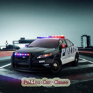 Police car chase game