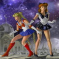 Amazing Sailor Moon Girls Puzzle Game