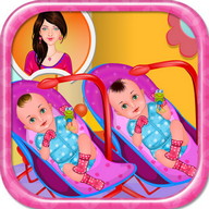 Twins Caring - Baby Games